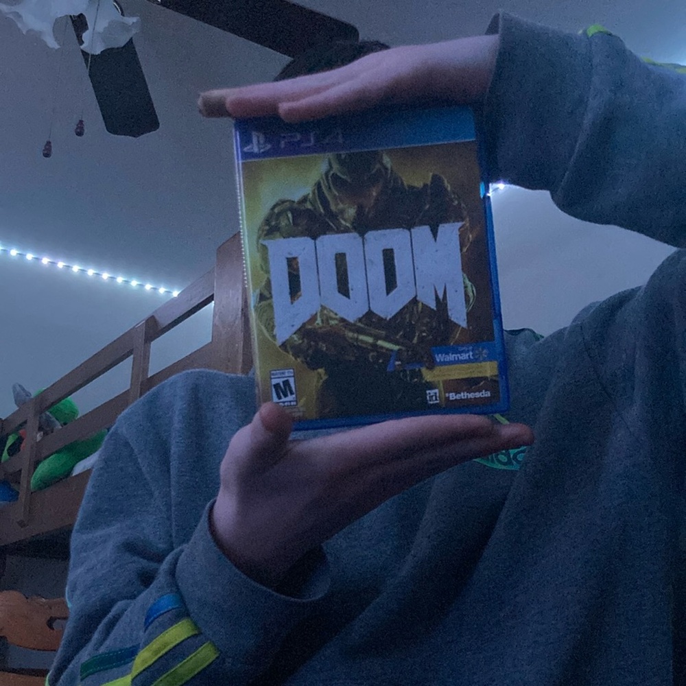 DOOM Video Game - Blue